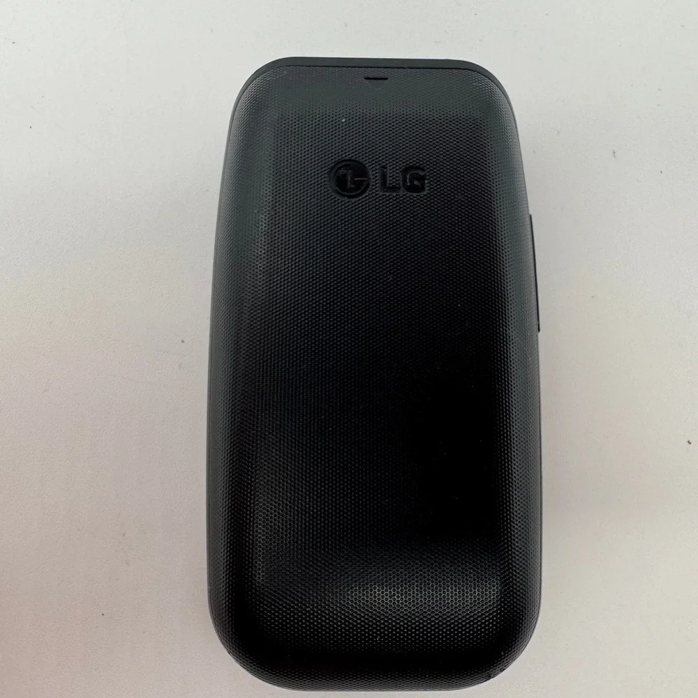 LG B470 AT&T Flip Phone Black Camera Bluetooth Cellular Phone Tested Working